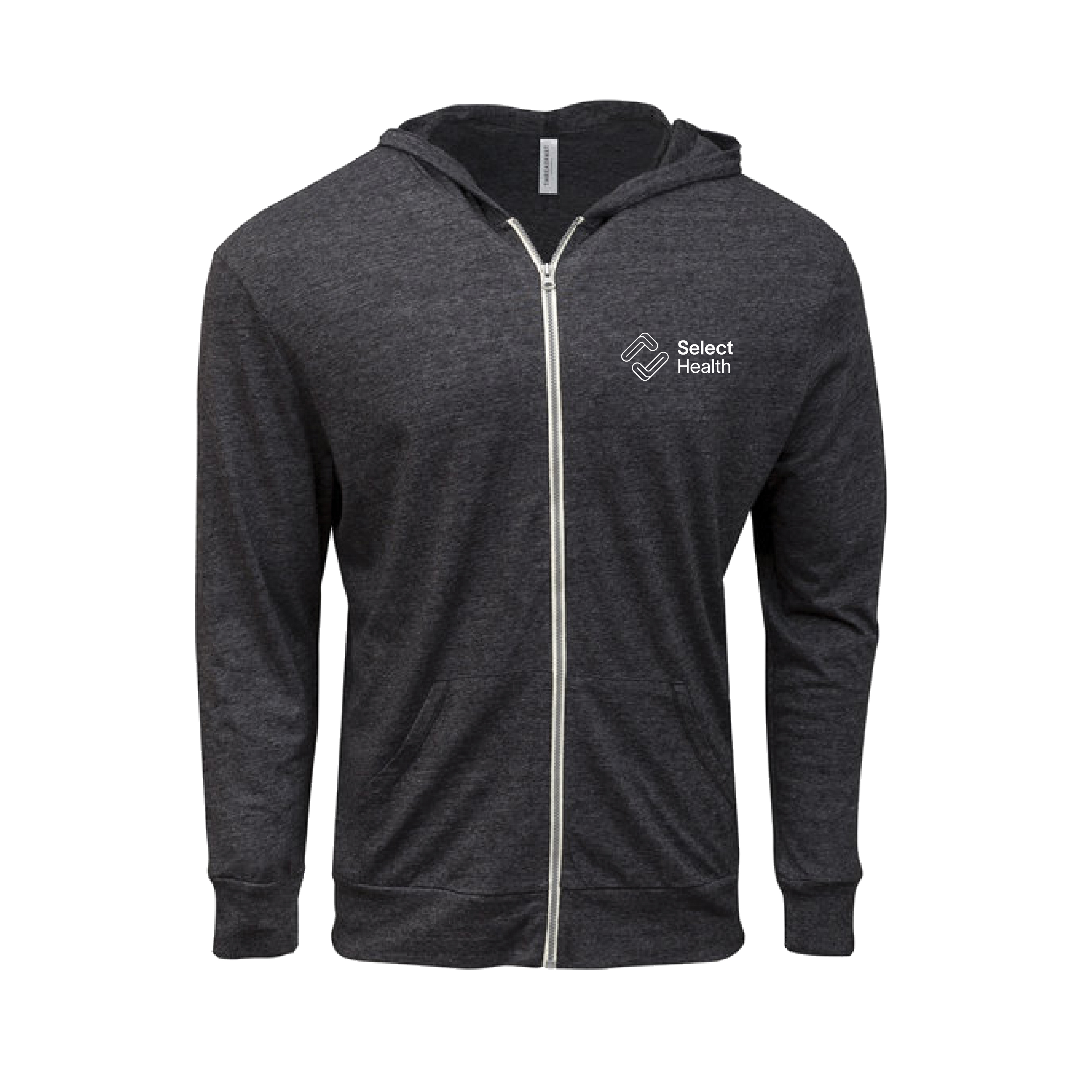 Threadfast Triblend Hoodie Black 